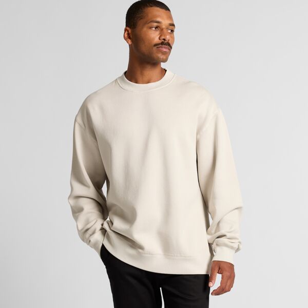 AS Colour Mens Relax Faded Crew Thumbnail